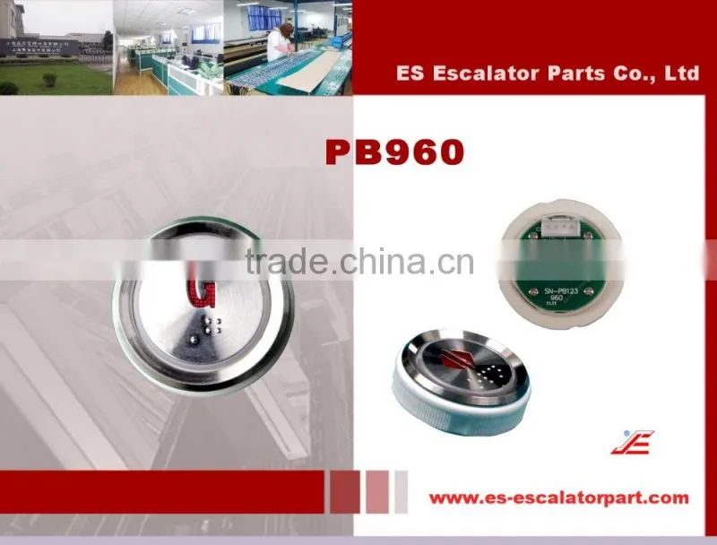 PB960, Push button,Braille available,Elevator Push button
