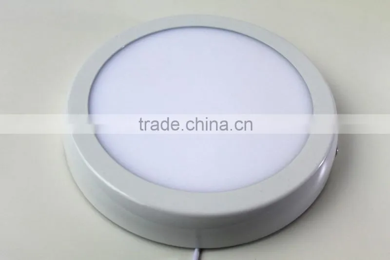 CE ROHS SMD2835 2 years warranty IP40 LED square/round Panel 6w face smoothly indoor light