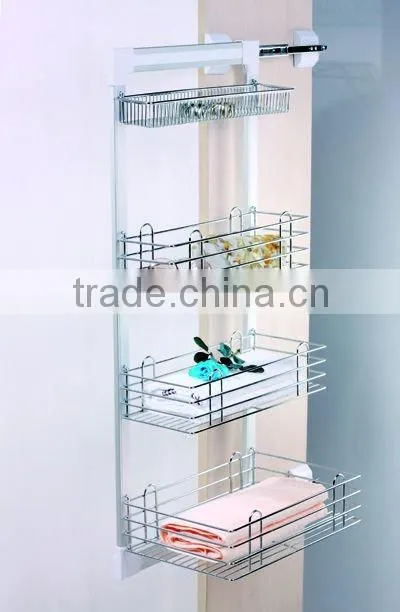 Soft-closing Lateral Chromed Iron Baskets