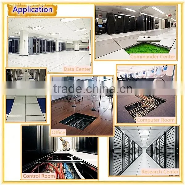 Vitian wood core raised floor grounding