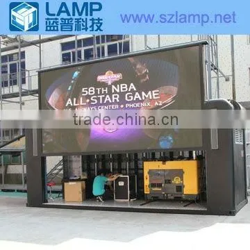 Outdoor fullcolor car display screen