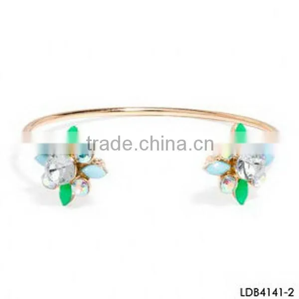 Metal cuff bracelet blanks lucite cuff bracelet