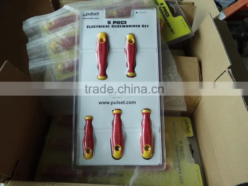 PULSET top quality slotted screwdriver set free combination set available