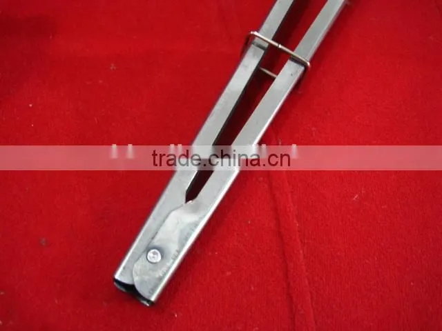 stainless steel metal Barbecue BBQ serving tong