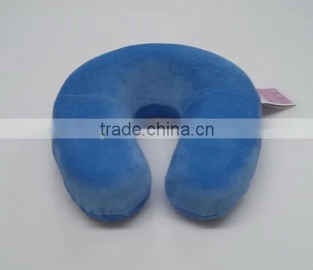 Neck Pillow 002 100% Polyurethane Visco Elastic Memory Foam Travel Pillow