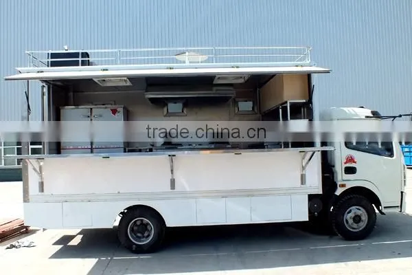 CLW 2015 CHINA NEW mobile catering truck ,kitchen, LPG tank,electric,lockers,cooler, boiling,oven ,so on