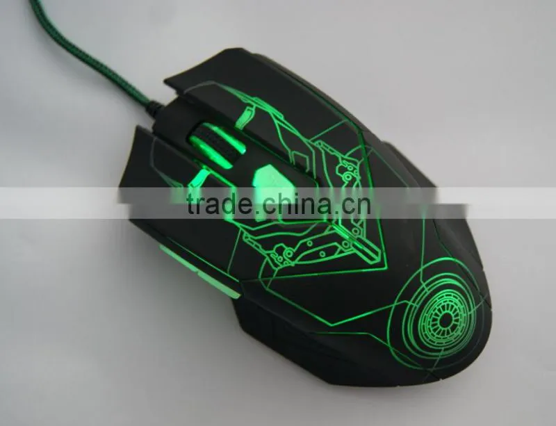 NEW high 2400DPI USB Wired Optical LED Gaming Mouse