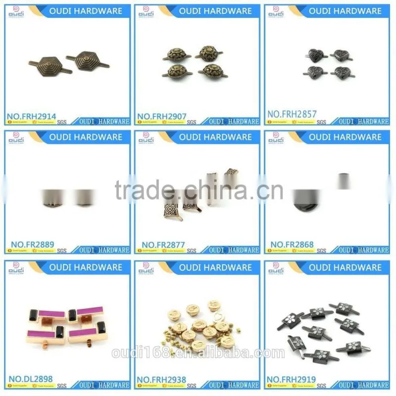 19mm Bag Hardware D-ring For Women Bag Side Parts Leather Decoration Accessories