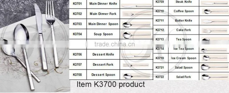 Stainless steel tableware,spoon fork knife,wholesale cutlery