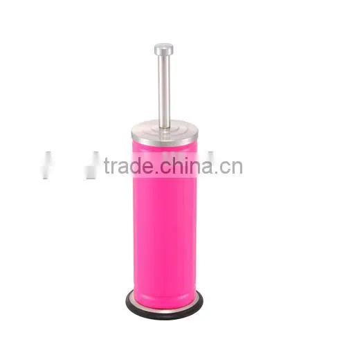 best price stainless steel round classical powder toilet cleaning brush