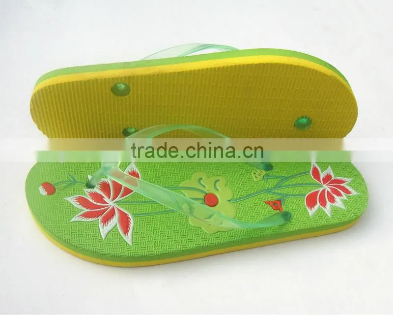 Colorful Embossed Flower Women Customize Slippers Wholesale
