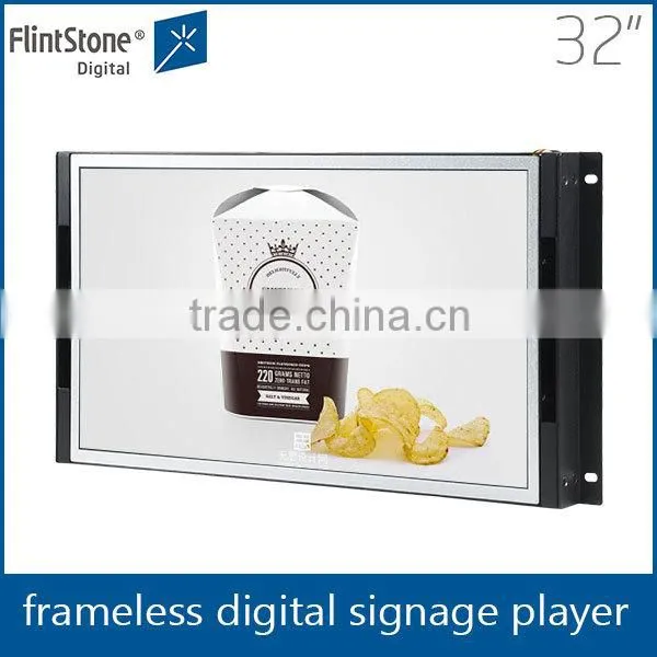 flexible 32 inch open frame led advertising digital display board
