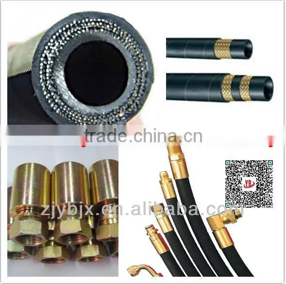 SAE 6000 PSI Flange L.T, Hydraulic hose fitting, carbon steel