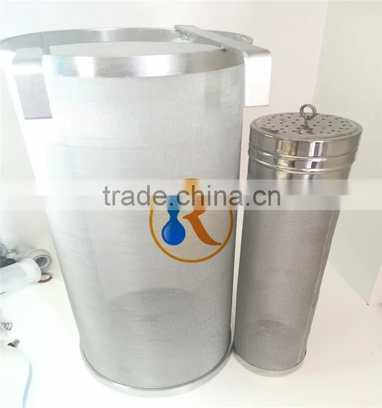 300 Micron 6'x14" Stainless Steel 304 Homebrew Beer Keg Filter Hop