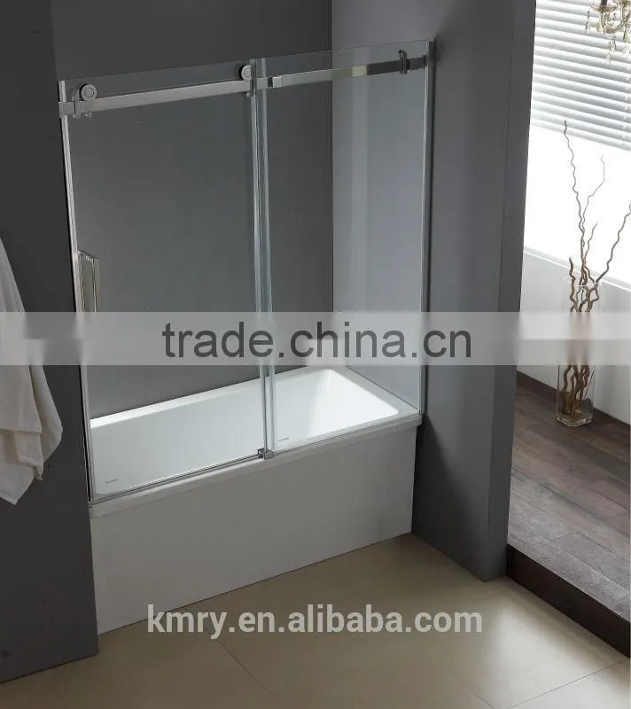 Spare Parts Tempered Stainless Steel prefabricated Sliding Small Cheap Shower Enclosures