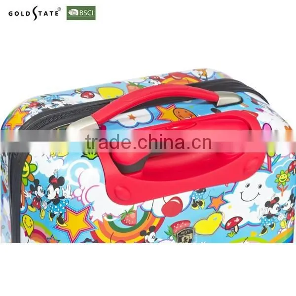 ABS/PC colorful cartoon luggage