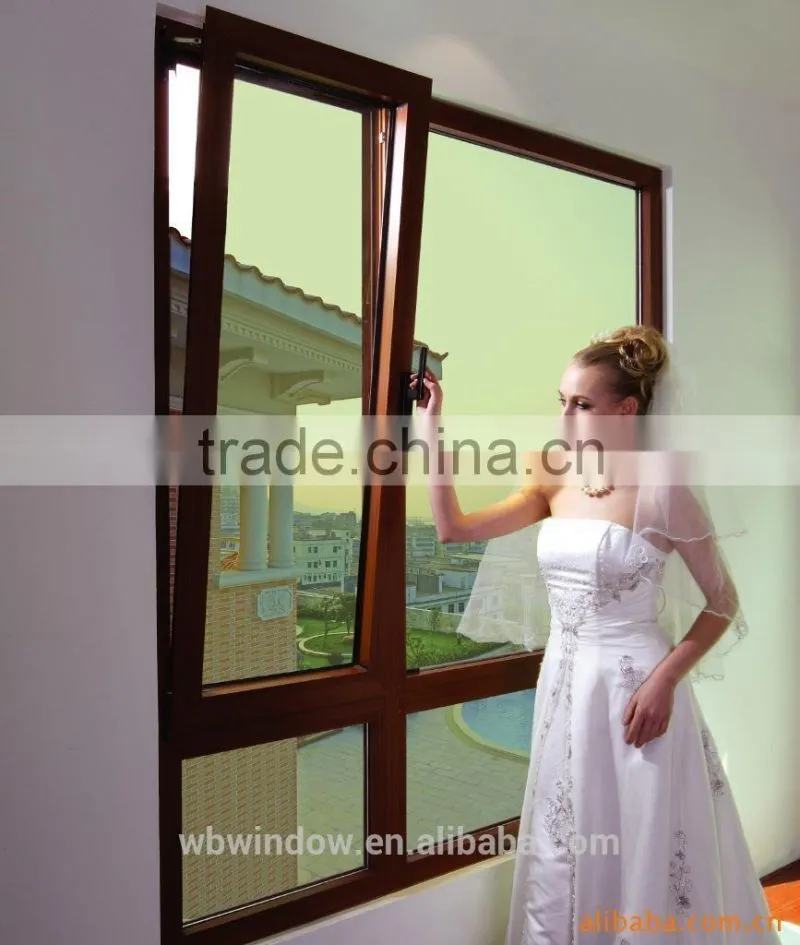 popular double glazed pvc/upvc tilt and turn windows