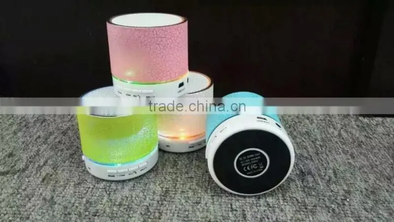 OEM Portable Mini Speaker With Usb Charger ,Bluetooth Speaker With LED Light