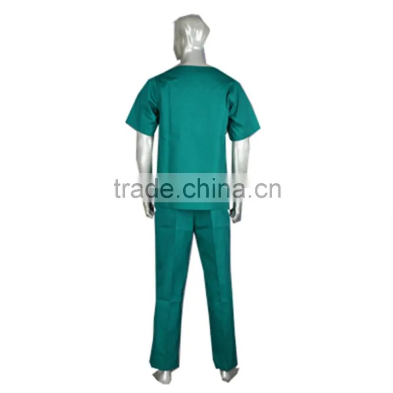 Unisex Round-neck Medical Nurse Scrub Suits