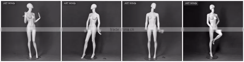 headless sitting cheap glossy female mannequins for sale