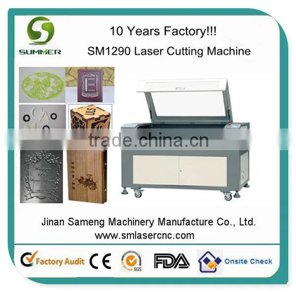 120 90 fabric cutting laser co2 machine leetro mpc6515