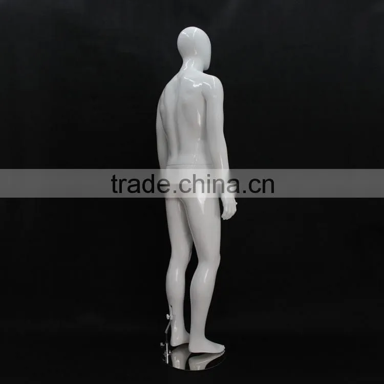 high gloss white unbreakable plastic mannequin