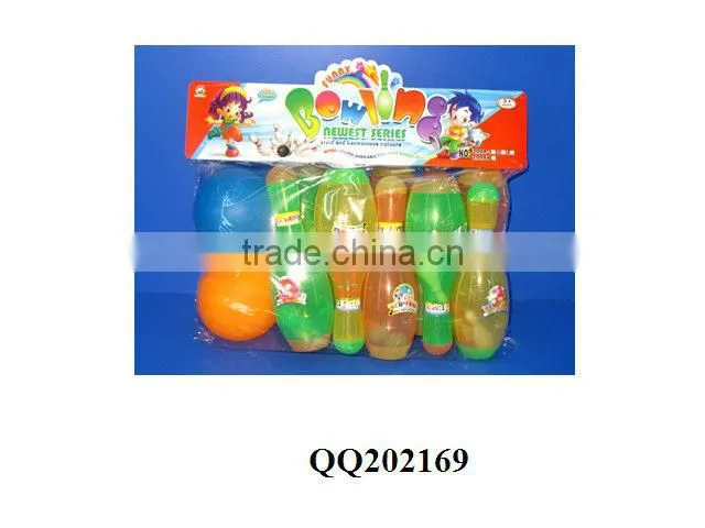 Lovely plastic bowling set toy
