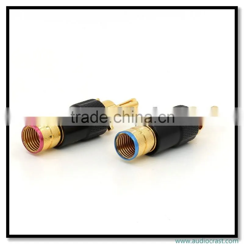 OEM Gold Plated banana plug Speaker Banana terminal