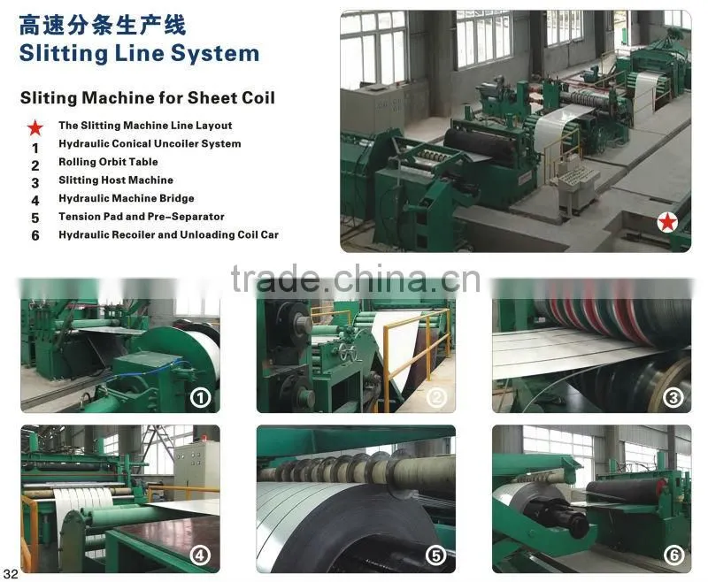 2014 used coil slitting line system unbelievable low price