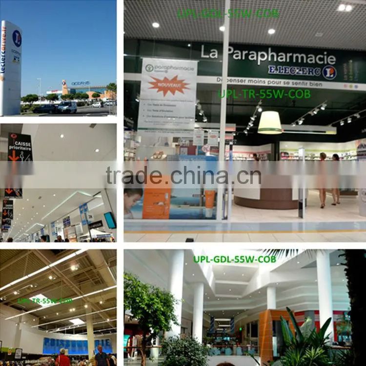 High color rendering uniform luminance no dark space high power 40w led ceiling downlights