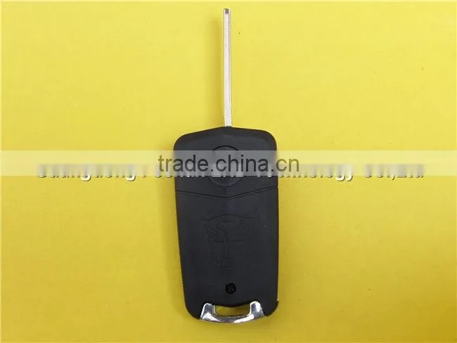 2 button flip folding car key remote shell case for Toyota key cover