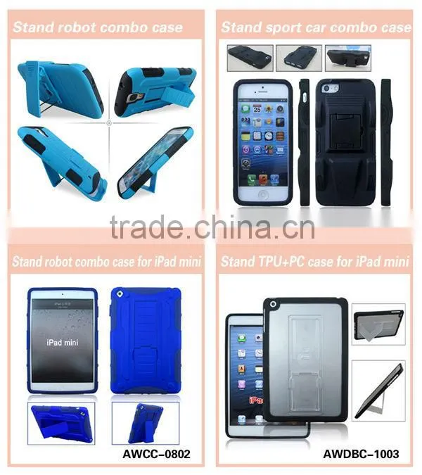 Hybrid TPU+PC Mobile Phone Case for Apple iPhone 5