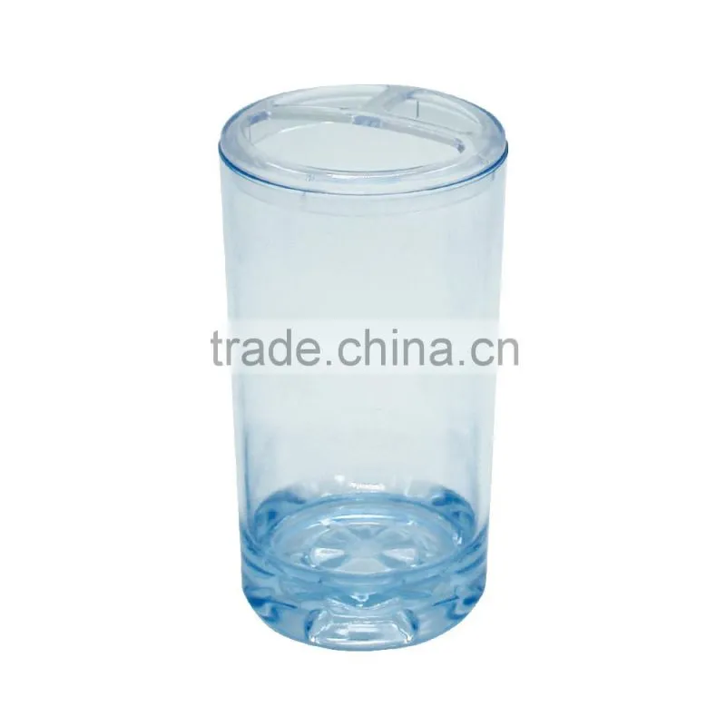 wholesale bath clear plastic toothbrush holder