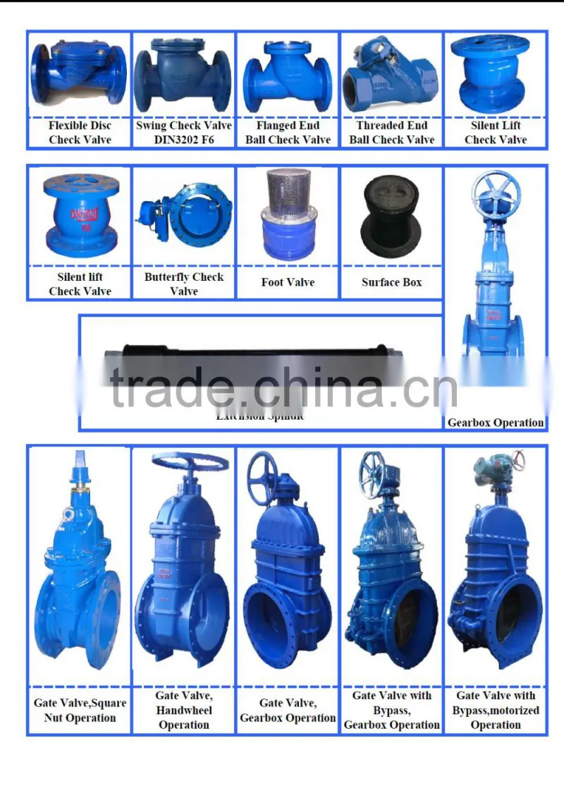 DI DIN3202 F1 Y Strainer DN400 PN16