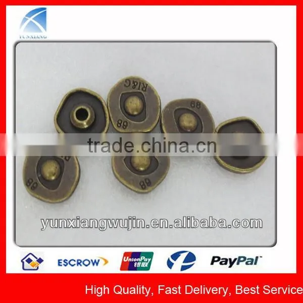 YX1521 Engraved Metal Rivets with Fashion Design for Jeans