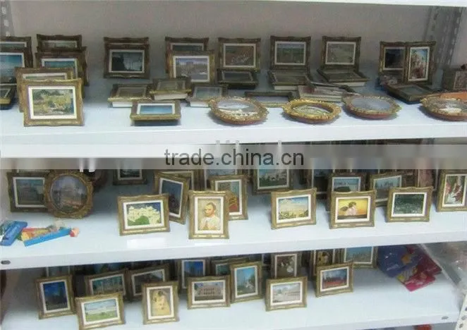 Resin double love heart shaped photo frames