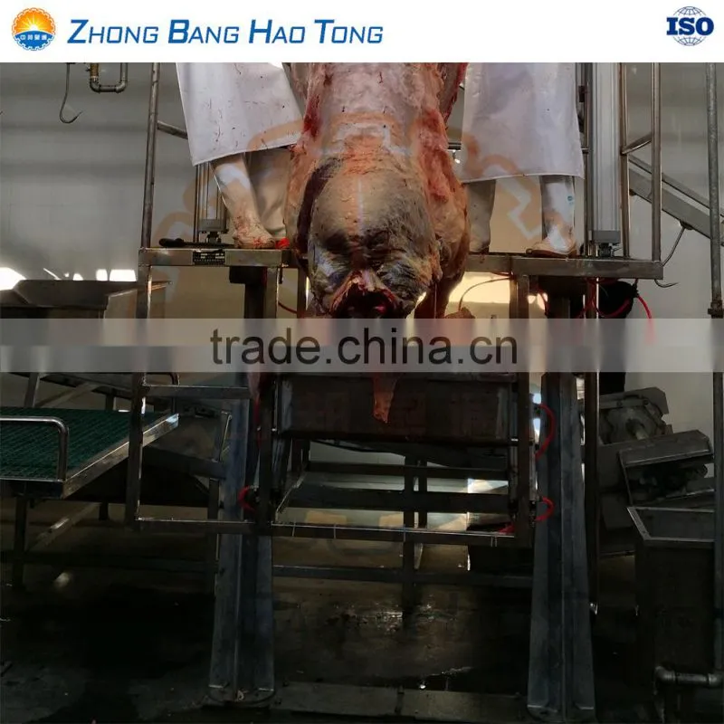 cattle hoof removal platform