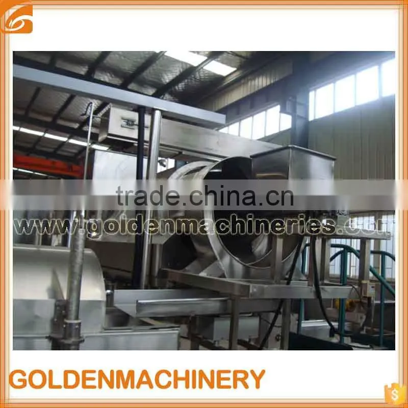 Continuous Peanut Fryer Frying Machine Nut Peanut Snacks Frying Production Line