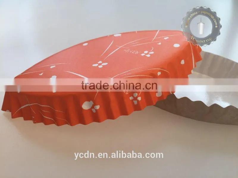 tree leaf shape Greaseproof Paper muffin cake cup for Packing