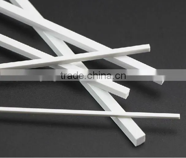 model square tube in plastic profile, plastic scale tube, DIY model material, materials for architecture models