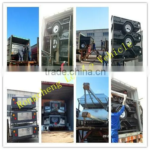 Hot Dipped Galvanized Convenient Single Jetski Boat Trailer