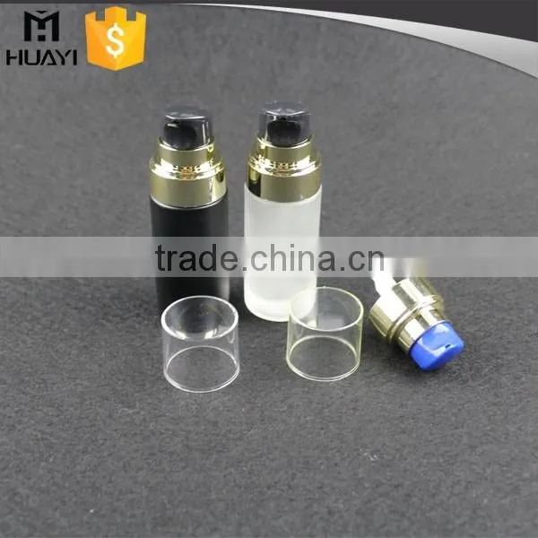 100ml clear glass cosmetic bottle for lotion