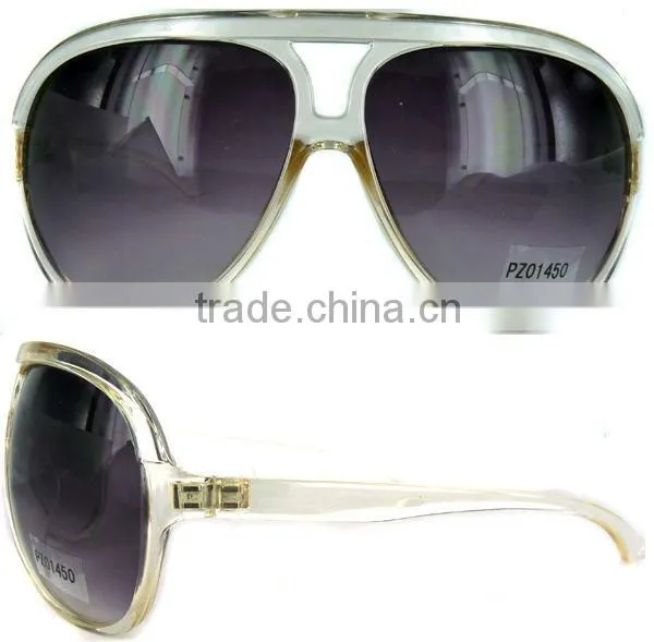 Fashion plastic sunglasses city vision sunglasses