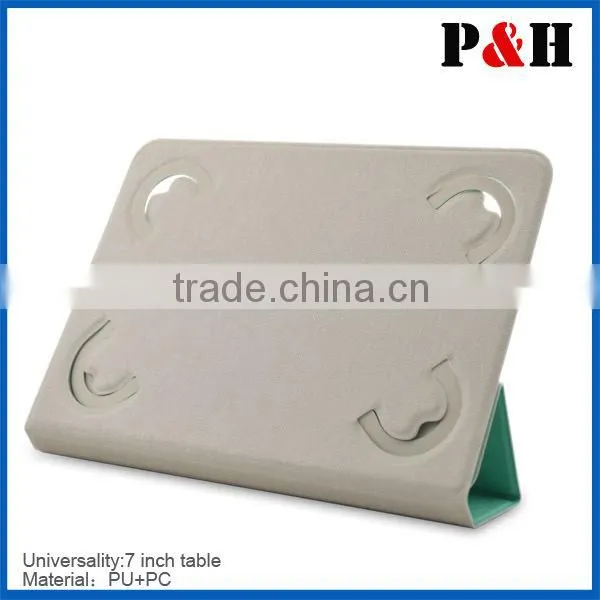 Fashionable Flip leather case for 7 inch tablet pc