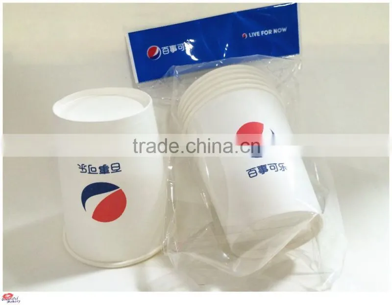 wholesale custom design pepsi soda paper cup papar cup for soda