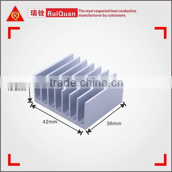 Lowest industrial aluminum profile with cutting process Heatsink