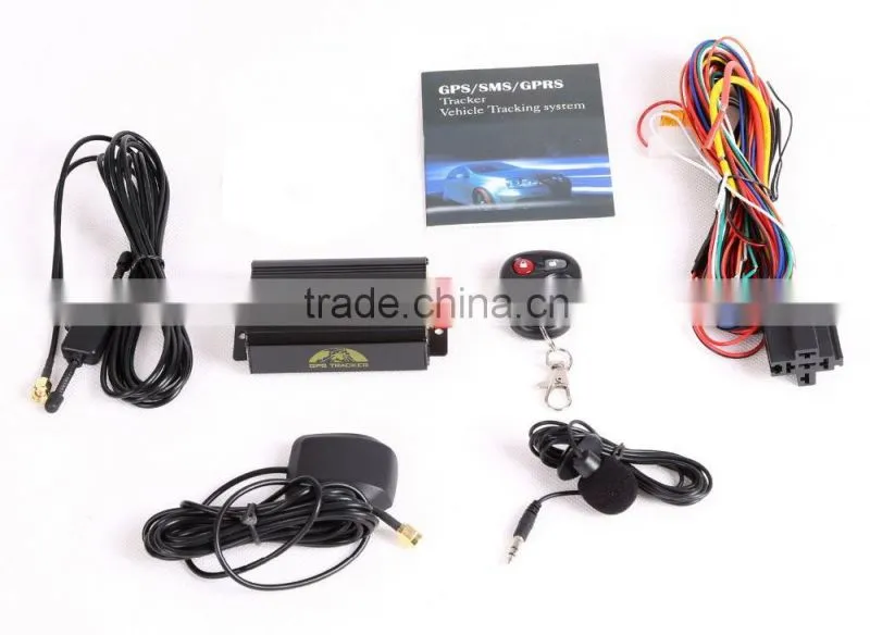Original tk103b gps103b GPS GSM GPRS Tracker Device Google maps Free Web Platform Services Car Vehicle tracker