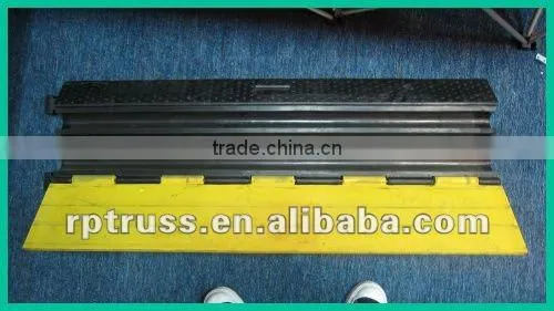 Manufacturer of 3 Channel Heavy duty Rubber Cable Protector