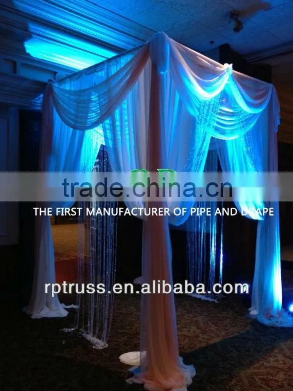 Party backdrop drapes/backdrop design,wedding crystal backdrop, pipe and drape kits for events/wedding pipe and drapes
