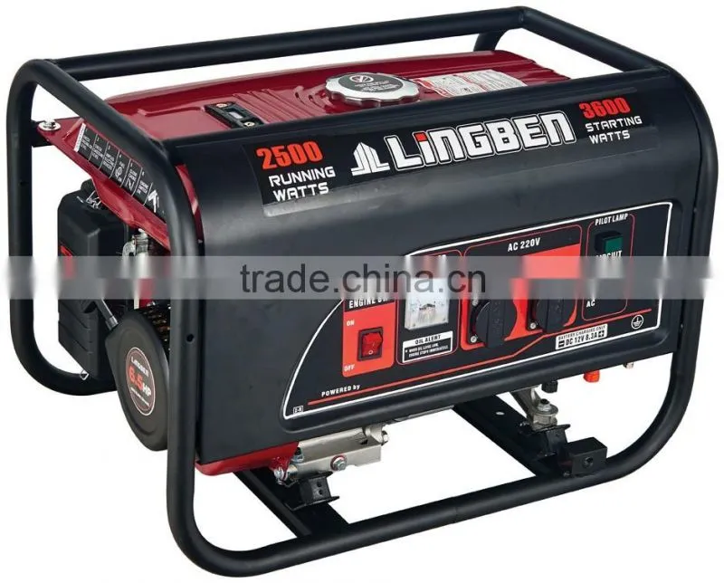 Lingben China cheap 3kva home generator set